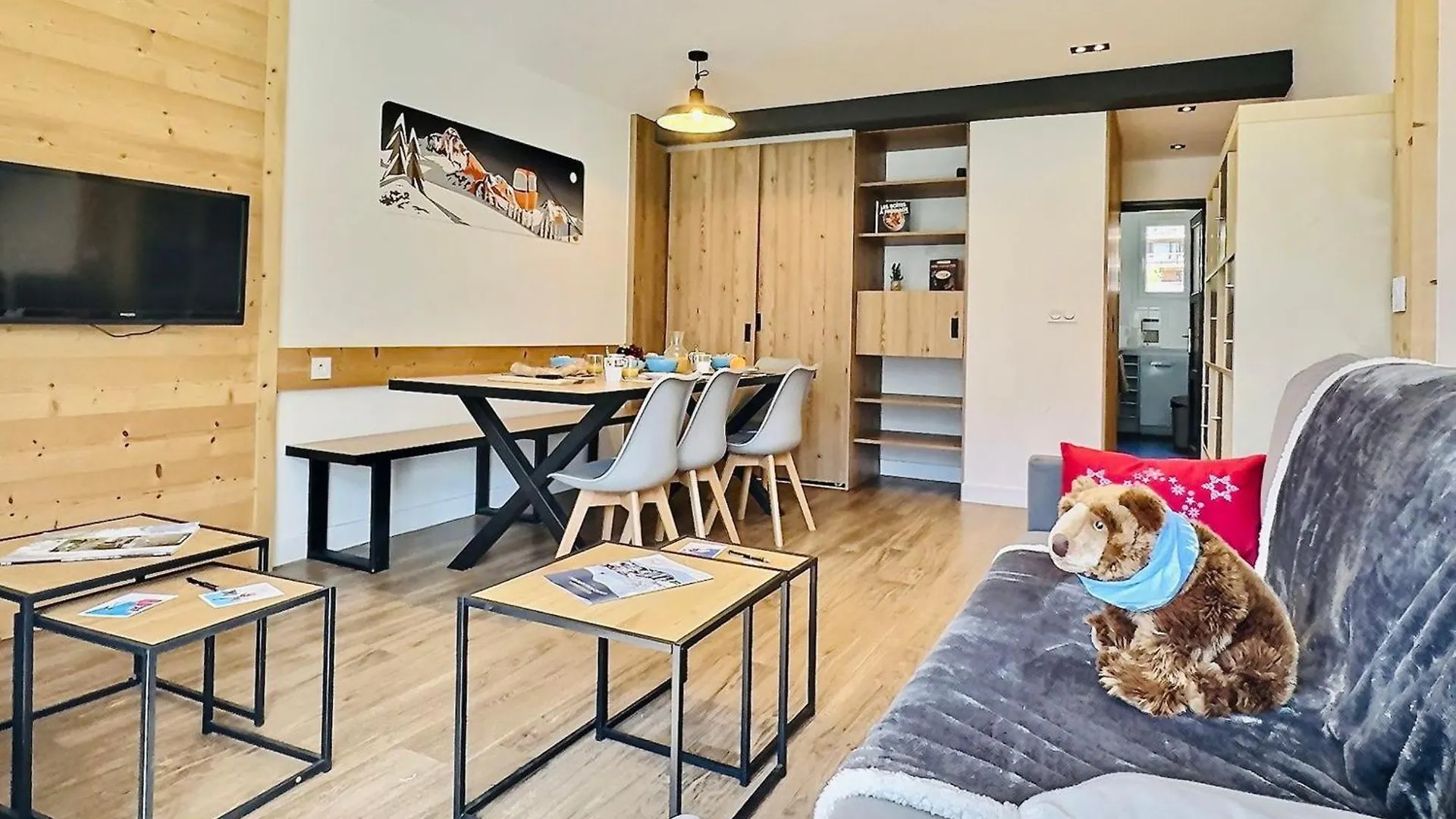 Appartement 3 Pieces Pour 8 A Tignes, Proche Pistes, Balcon, Tv, Lave-Vaisselle, Non-Fumeur - Fr-1-411-535 Apartment Tignes